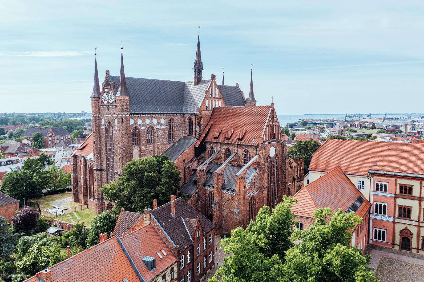 Die St.-Georgen-Kirche der Hansestadt Wismar